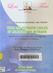 Droit & lois : Code des pensions civiles et militaires de retraite vignette