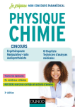 Physique-chimie concours paramédicaux vignette