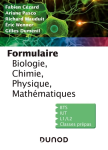Formulaire Biologie, Chimie, Physique, Electricité, Mathématiques vignette