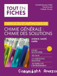 Exercices et méthodes de chimie générale vignette