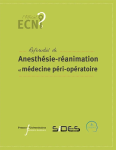 Référentiel d'anesthésie-réanimation et de médecine péri-opératoire vignette